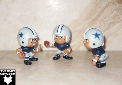 Toy Review: Dallas Cowboys Lil’ Teammates NFL Collectible Team Set - Running Back, Quarterback & Lineman