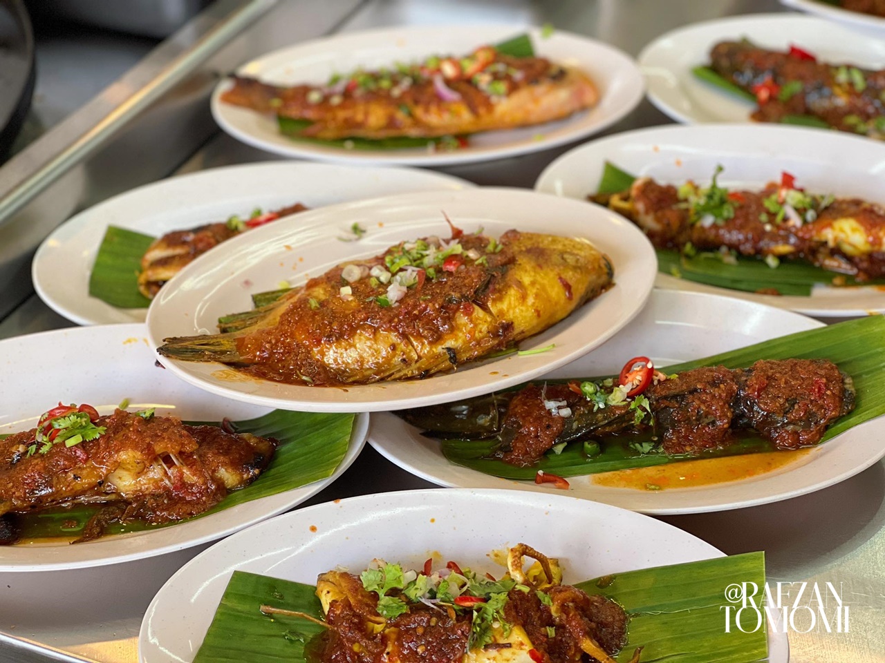 Makan Ikan Bakar Di De' Rumbia Aroma Ikan Bakar, Presint 15 Putrajaya