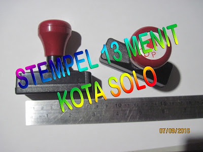 Stempel Warna Langsung Tinta Automatis Flash 17X67