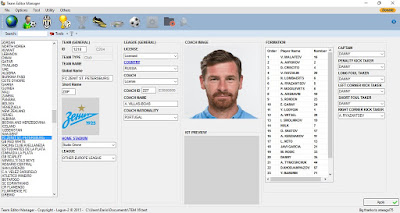[PC/XBOX/PS3] Team Editor Manager 2016 beta 2.0.0 - ADD PLAYERS - 23/12/2015!!!