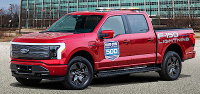 F-150 Lightning is First Electric Truck to Pace #NASCAR Race