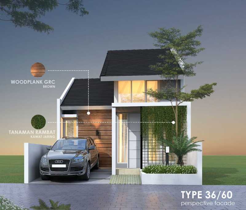 Ide Denah Rumah Type 36 Dan Tampaknya 