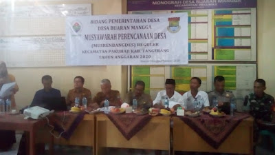 Musrenbangdes Buaran Mangga Guna Realisasikan Pembangunan Desa 