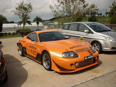 Supra Super GT style wide body kit