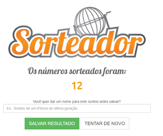 Sorteio literário intantil