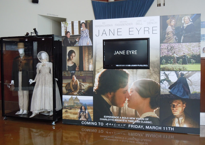 Jane Eyre movie costume display