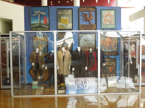 The World's End movie costume prop exhibit