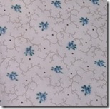 aqua floral swatch