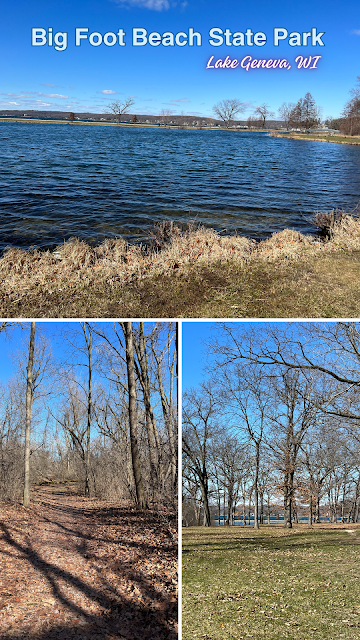 Morning Hike at Big Foot Beach State Park in Lake Geneva, Wisconsin