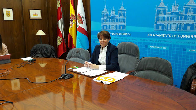 La presidenta del Imfe y portavoz de Ciudadanos en Ponferrada (León), Rosa Luna