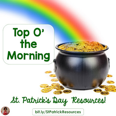 Top O' the Morning! St. Patrick's Day Resources: Here are videos, books, ideas, and resources to help your students learn about the Irish.