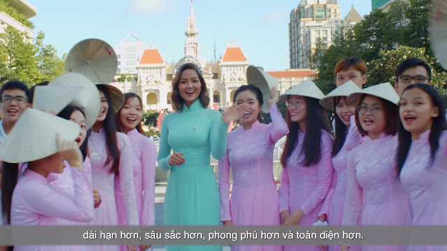 Hoa hậu H'Hen Niê xuất hiện trong video của NBCUniversal
