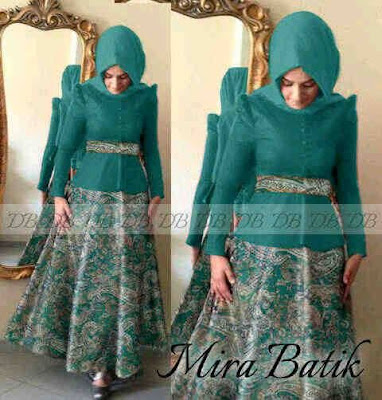 Model Baju Batik Muslim