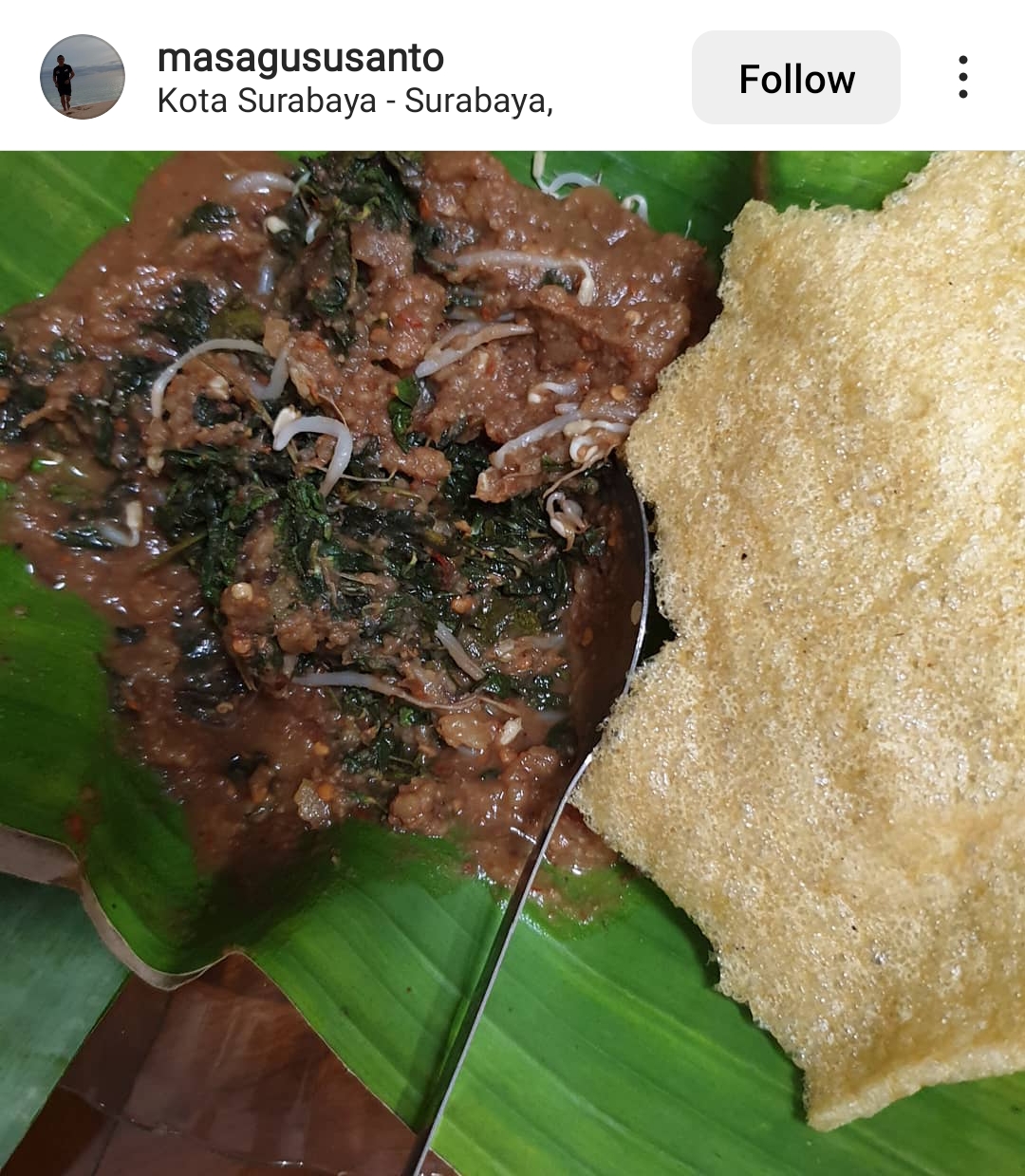 Semanggi, kuliner khas Surabaya