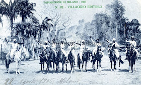 villaggio eritreo, esposizone 1906