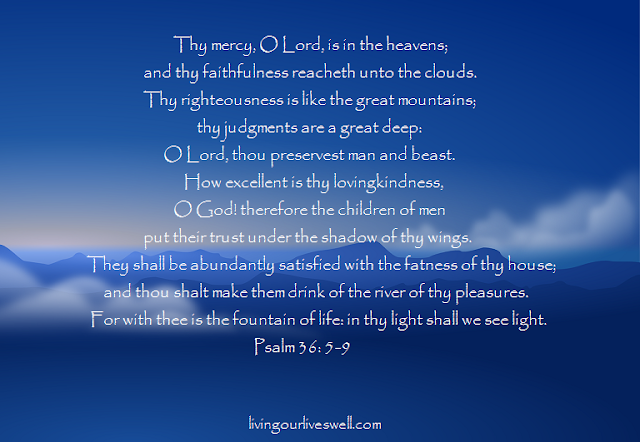 Meditating on God's Promises From Psalm 36:5-9