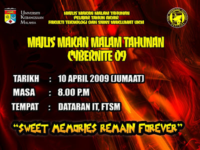 MAJLIS MAKAN MALAM TAHUNAN CYBERNITE O9