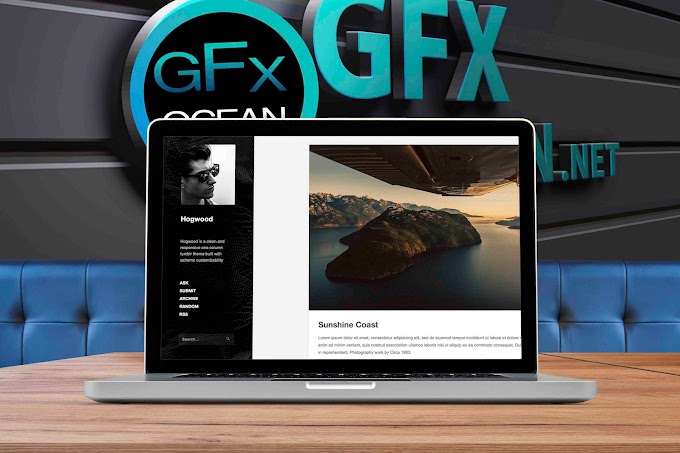 Hogwood Responsive Tumblr Theme for Content Writers and Online Marketer