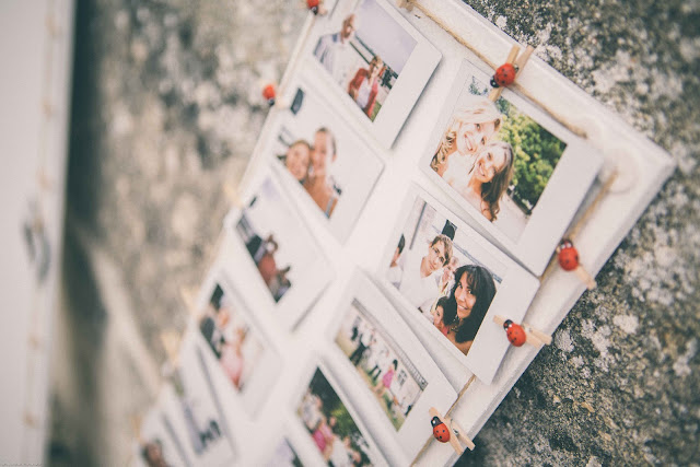 polaroid mariage fuji wedding 