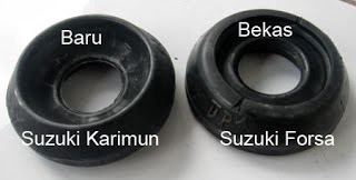  Karet  Support Strut Mount Dan Karet  Stopper Shockbreaker 