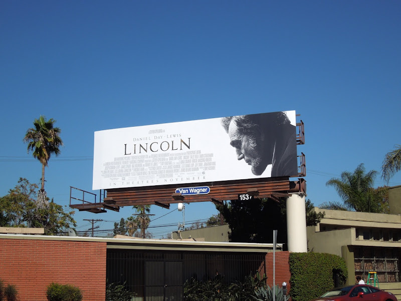 Daniel Day Lewis Lincoln billboard