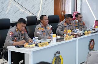 Kapolda Jabar Pimpin Rapat Tentang Perkembangan Situasi Kamtibmas di Kota Kembang dan Kota /Kab Wilayah Hukum Polda Jabar