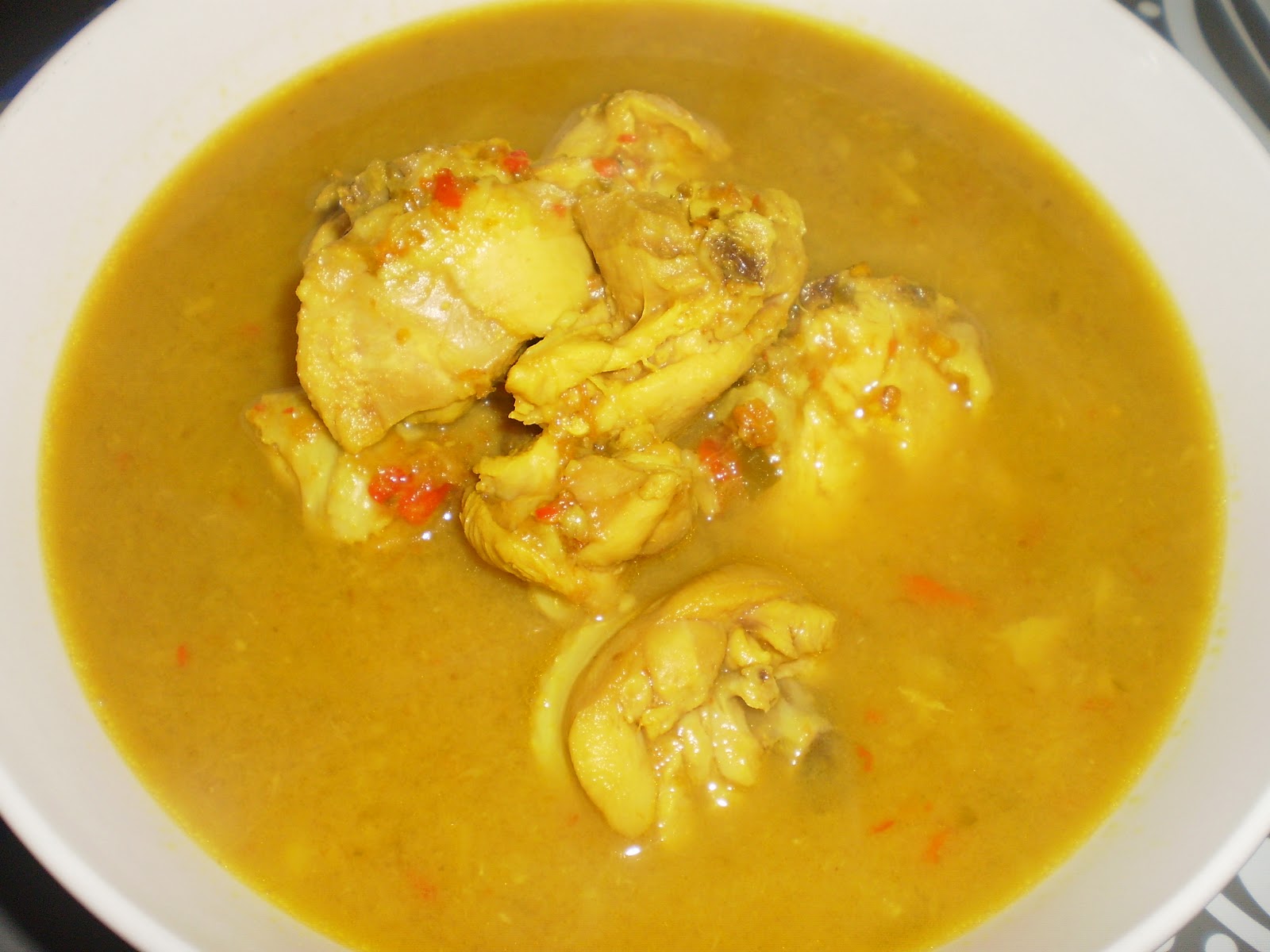 Coretan rasa: Gulai Tempoyak Ayam @ gulai masam ayam