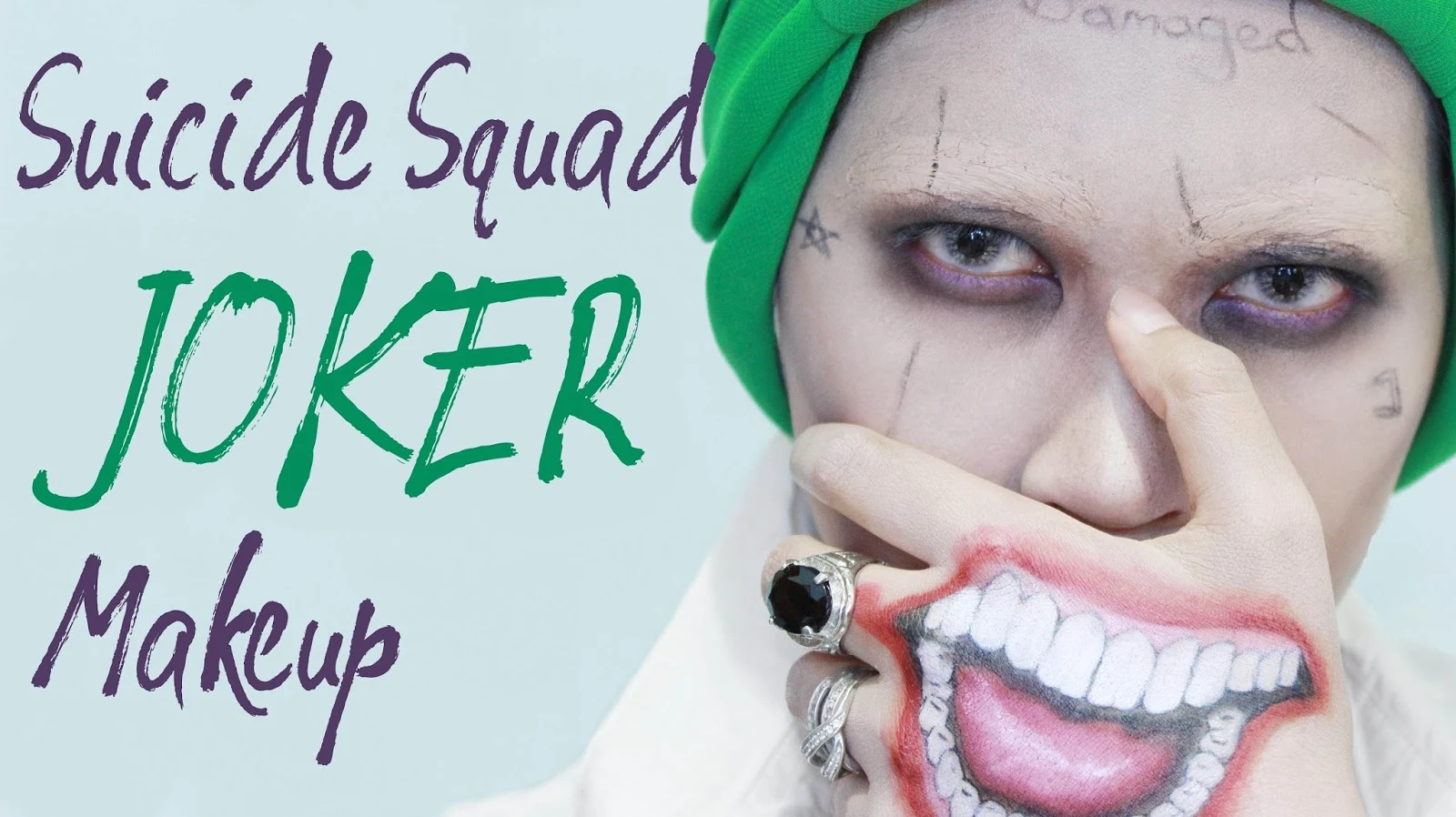 Tutorial Suicide Squad JOKER Makeup