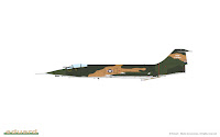 Eduard 1/48 THE ZIPPER F-104C STARFIGHTER IN VIETNAM WAR (11169) Colour Guide & Paint Conversion Chart