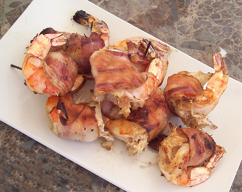 Bacon Wrapped Stuffed Shrimp6