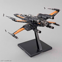 Bandai 1/72 Poe's Boosted X-Wing Fighter English Color Guide & Paint Conversion Chart