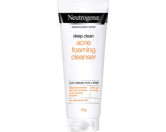 Neutrogena Deep Clean Acne Foaming Cleanser