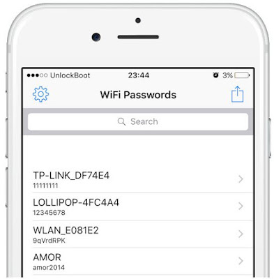 Cara Bobol Wifi Password sendiri di iPhone