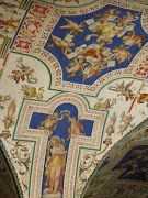 The Vatican Library, the Sistine Hall and the Sistine Chapel of Michelangelo (vatican sistine library )