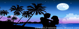 6. Valentines Day Black Facebook Timeline Cover Pictures 2014