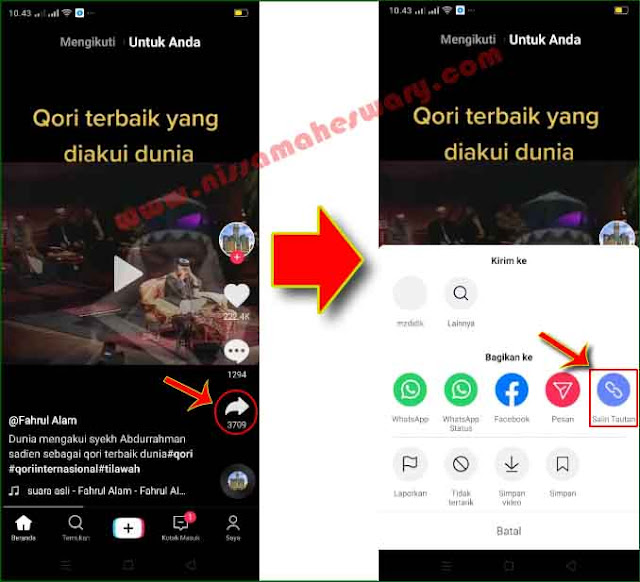 Tips bagaimana cara mendownload video tiktok tanpa watermark tanpa logo dan tanpa aplikasi tambahan