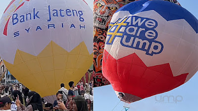 Meriahnya Festival Balon Udara UMP 2023