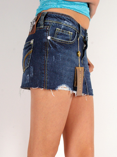 Barbietch: Jeans Mini Skirt