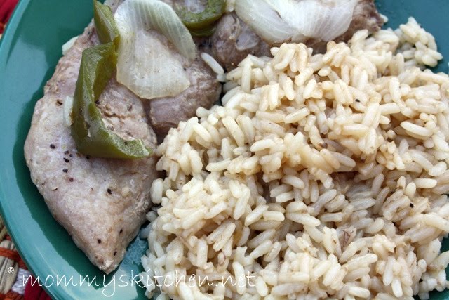 Baked pork chop and rice recipes