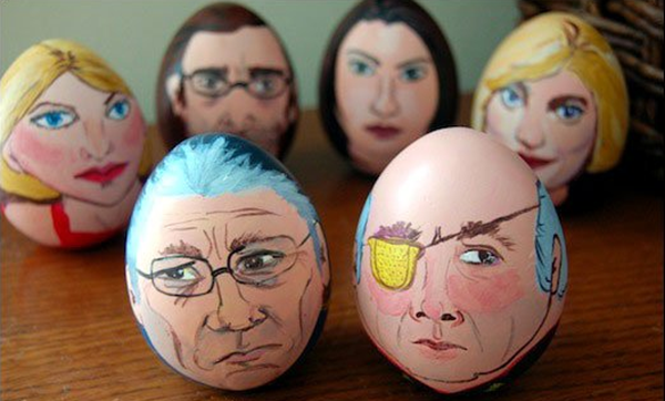 oeufs de pâque battlestar galactica