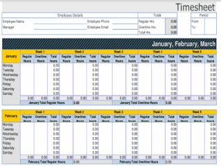Templates and Graphics Online: Timesheet Template Excel