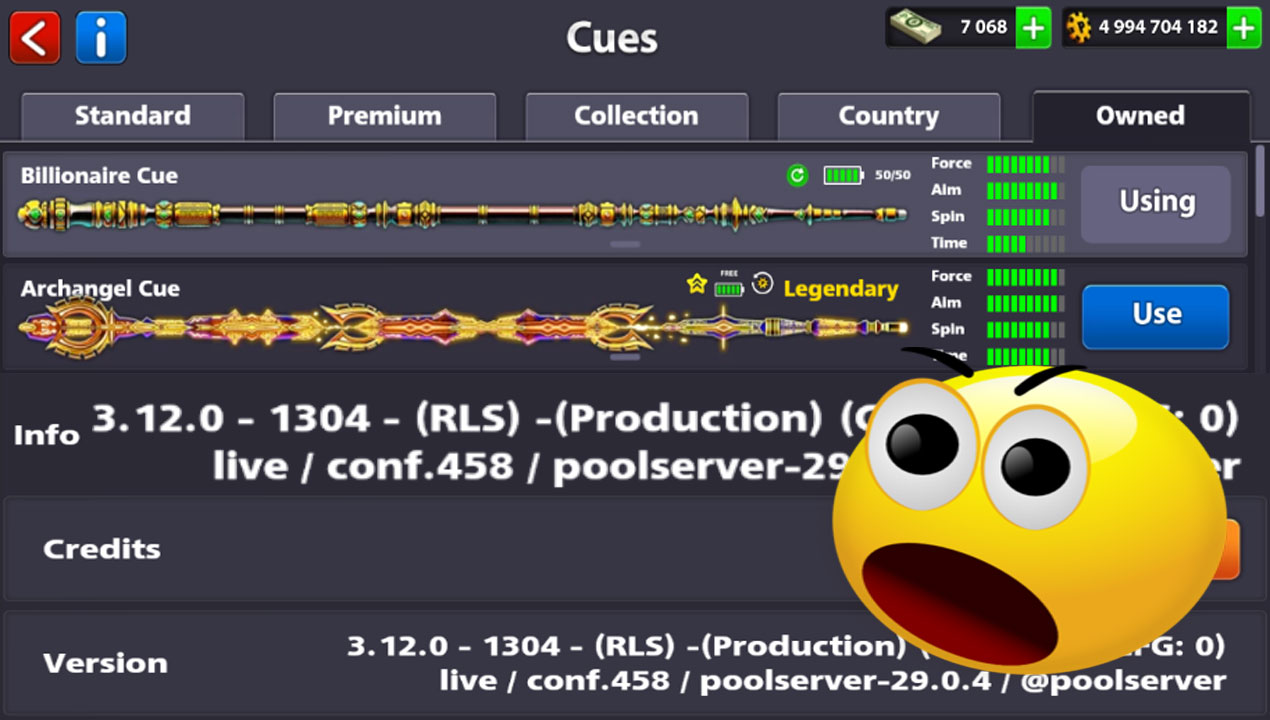 Download 8 ball pool New Release 3.12.0 Billionaire Cue ... - 