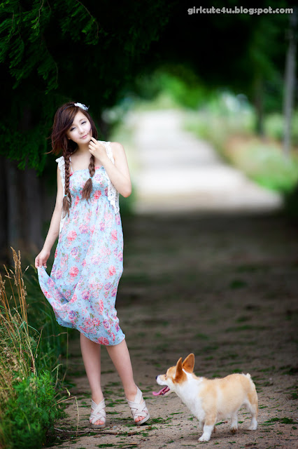 Ryu-Ji-Hye-Flower-Dress-07-very cute asian girl-girlcute4u.blogspot.com