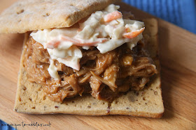 Pulled pork with coleslaw from www.anyonita-nibbles.co.uk