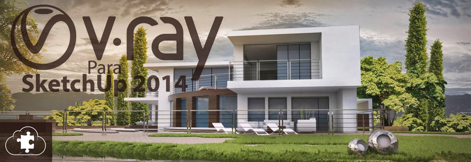 Vray 2.0 + CRACK | para sketchup 2014