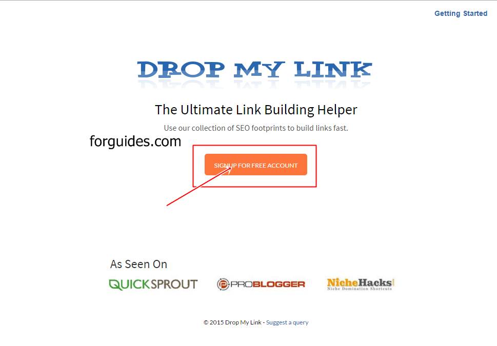 Cara Mencari backlink Blog Dofollow dengan dropmylink 