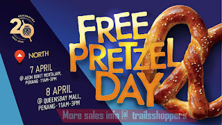 Auntie Anne's FREE Pretzel Day