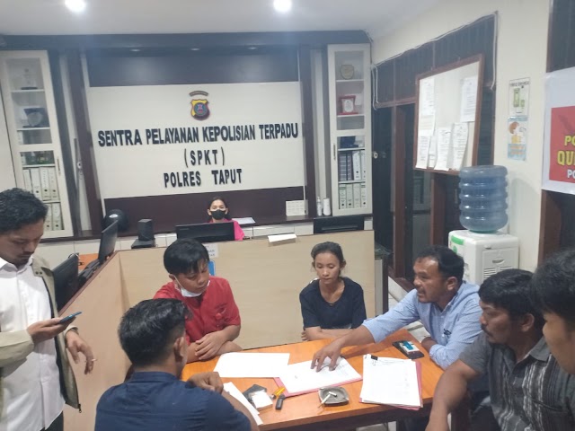 Ratusan Lulusan P3K Laporkan Akun Media Sosial Jaurat Jurnal ke Polres Taput 