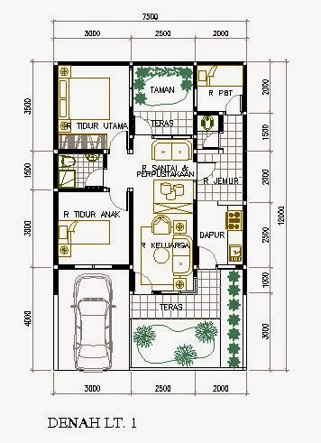 Desain Rumah  Minimalis 10  X  16 Foto Desain Rumah  Terbaru