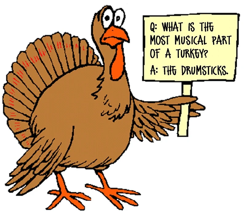 Thanksgiving is a time of gratitude, family, and gathering around a bountiful meal. Mr Shakespeare, eat your heart out!: Thanksgiving Jokes